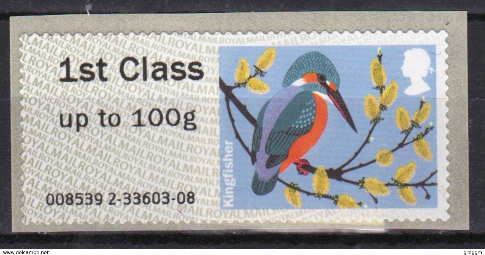 GB Post & Go Faststamps 2011 Birds Of Britain Single 1st Class - Post & Go Stamps