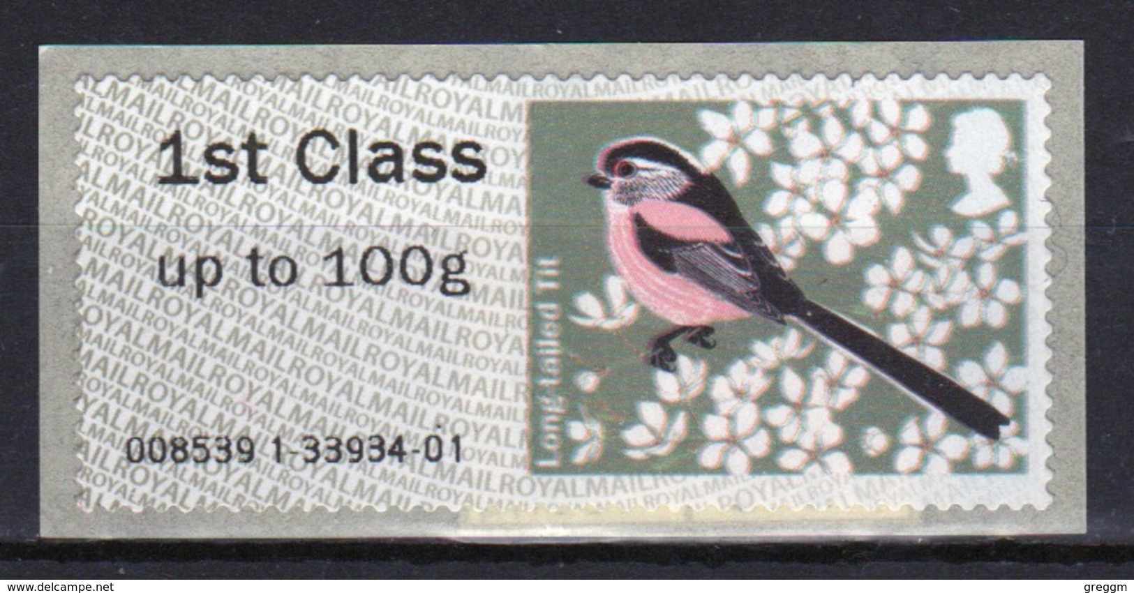 GB Post & Go Faststamps 2011 Birds Of Britain Single 1st Class - Post & Go Stamps