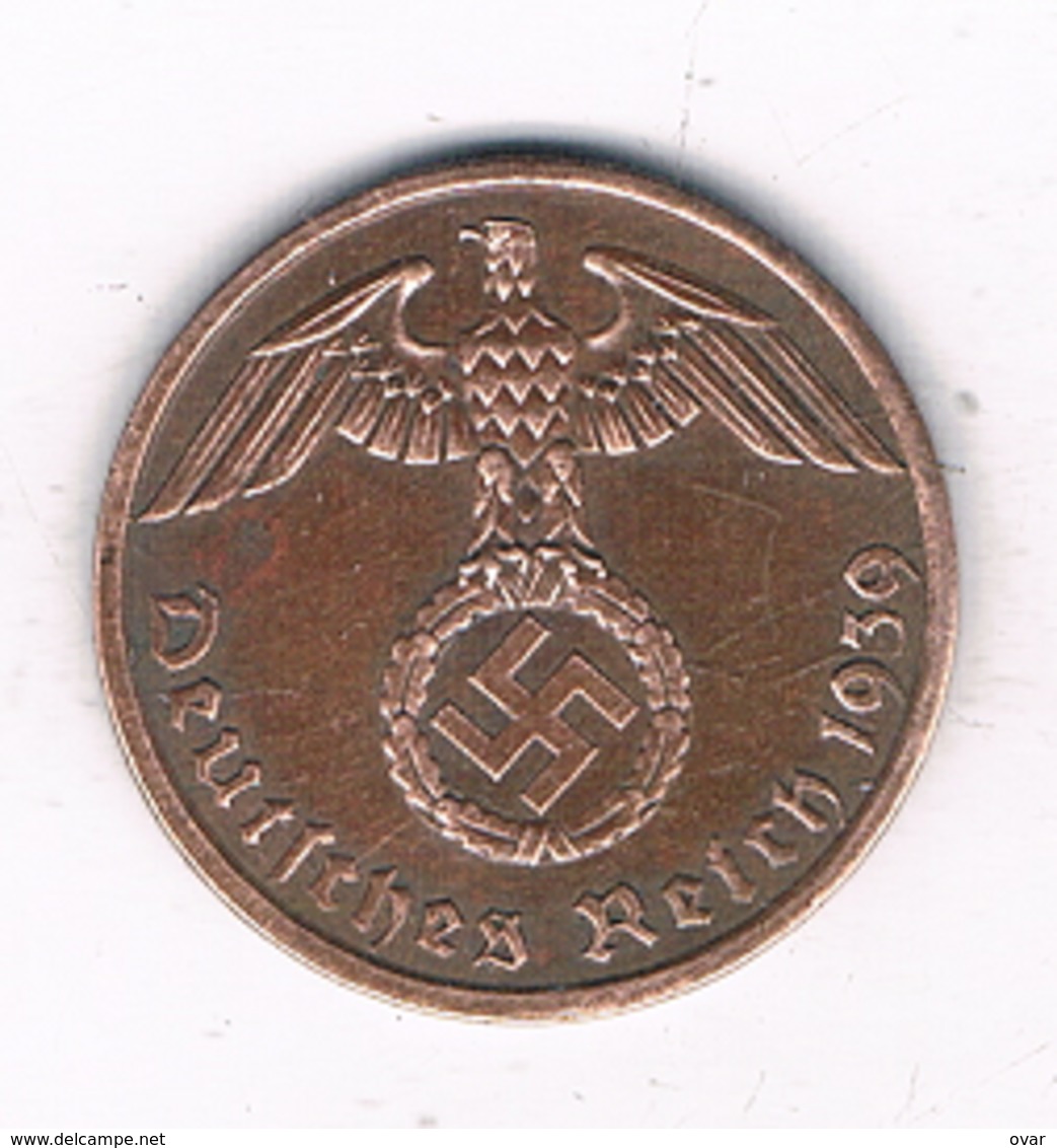 1  PFENNIG 1939 A   DUITSLAND /2325/ - 1 Reichspfennig