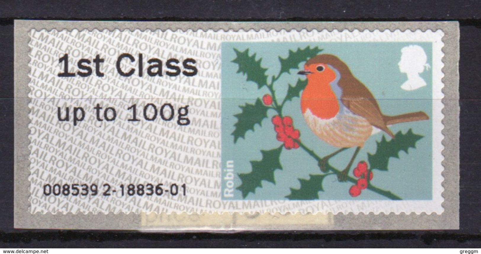 GB Post & Go Faststamps 2010 Birds Of Britain Single 1st Class - Post & Go Stamps