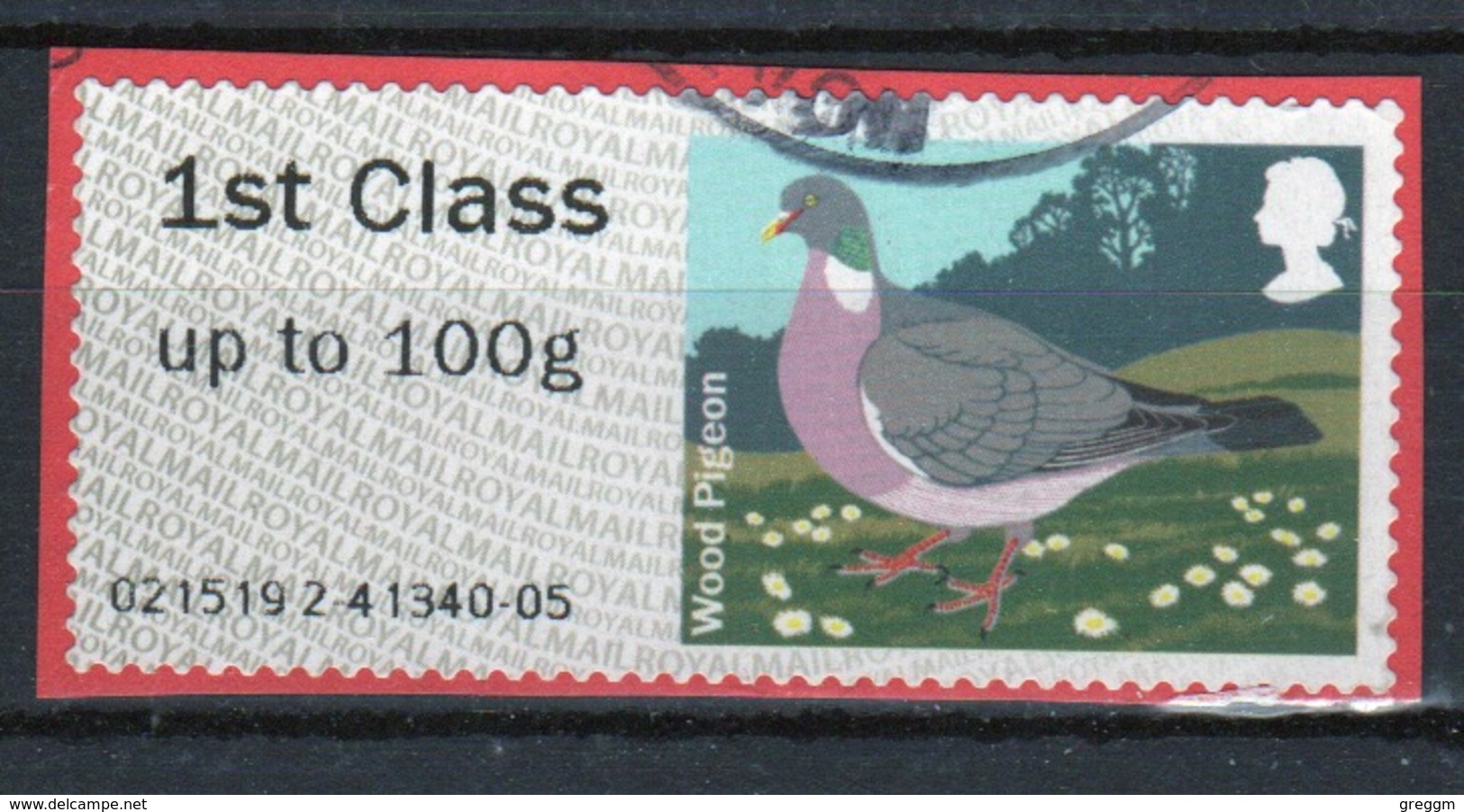 GB Post & Go Faststamps 2010 Birds Of Britain Single 1st Class - Post & Go (automaten)