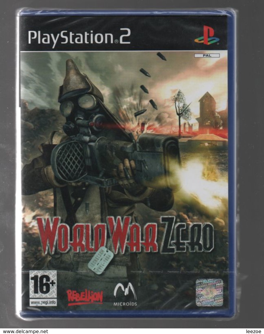 Jeu Vidéo PLAYSTATION 2......jeu  WORLD WAR ZERO-IRONSTORM PS2  Neuf - Andere & Zonder Classificatie