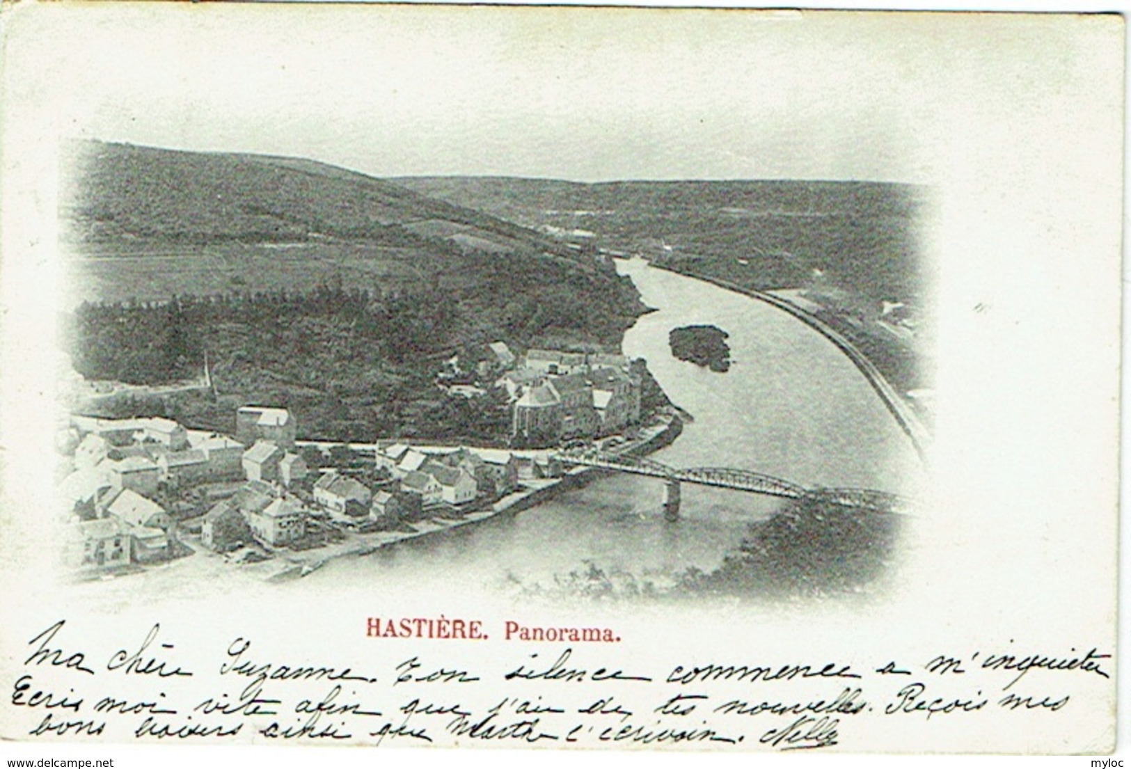 Hastière. Panorama. - Hastière