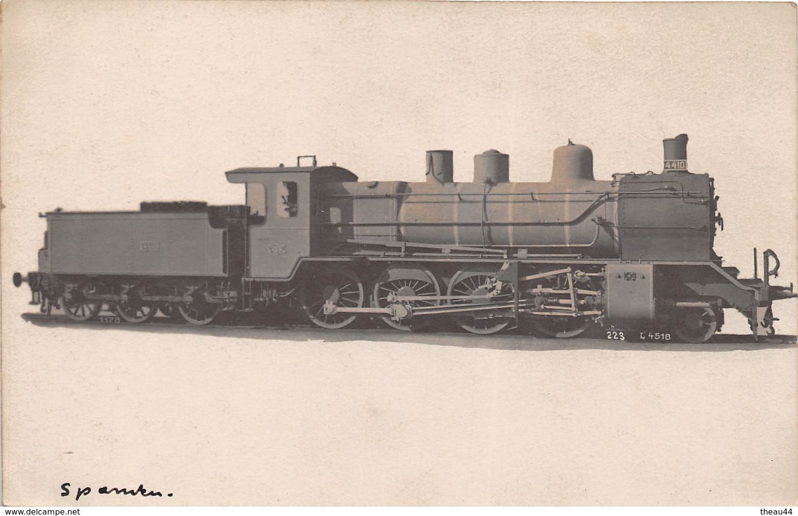 ¤¤  -   Carte-Photo  -   Locomotive Anglaise  -  Chemin De Fer   -  ¤¤ - Equipment