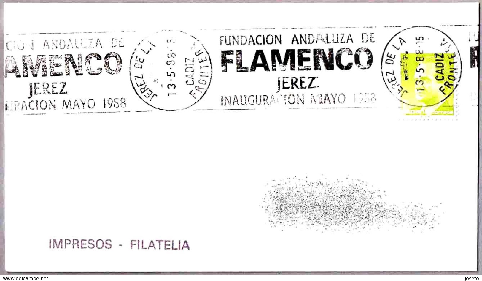 FUNDACION ANDALUZA DE FLAMENCO. Jerez, Cadiz, Andalucia, 1988 - Música