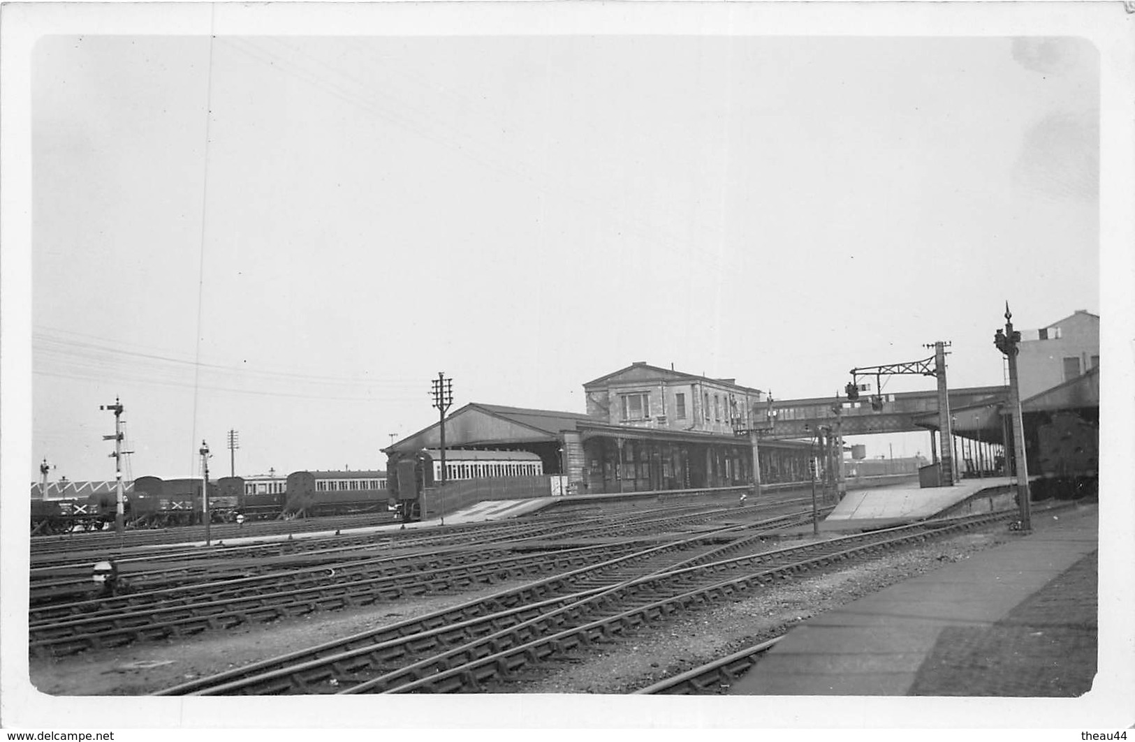 ¤¤  -   Carte-Photo D'une Gare Anglaise  -  Train  -   Chemin De Fer   -  ¤¤ - Matériel