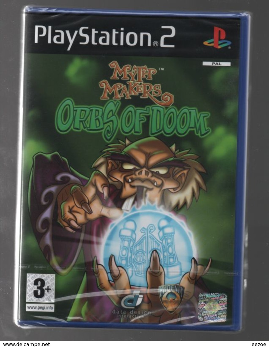 Jeu Vidéo, Playstation 2....jeu Myth Makers Orbs Of Doom PS2  Neuf - Altri & Non Classificati