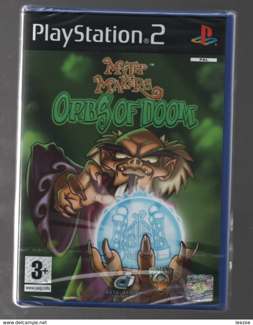 Jeu Vidéo, Playstation 2....jeu Myth Makers Orbs Of Doom PS2  Neuf - Other & Unclassified