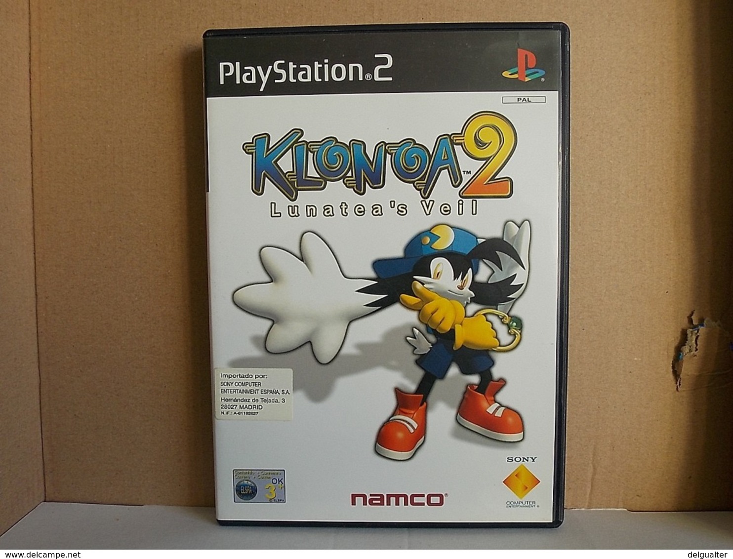 PS2 Game * Klonoa 2 Lunatea's Veil - Other & Unclassified