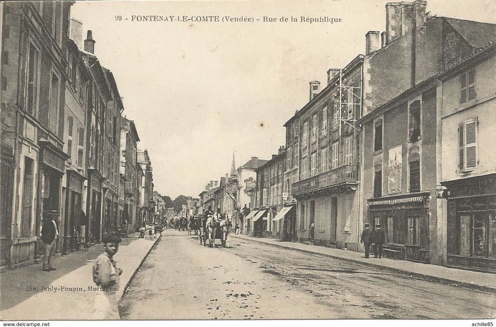 Fontenay Le Comte Rue - Fontenay Le Comte