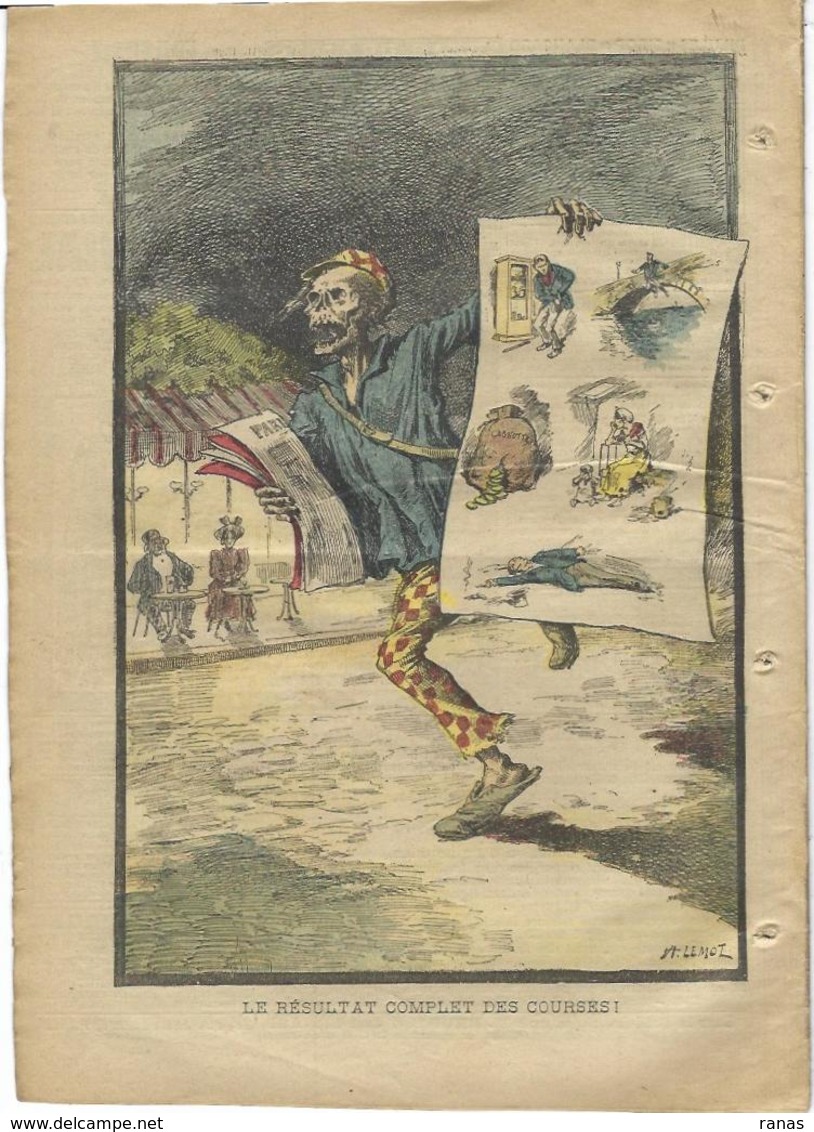 Mort Squelette Le Pélerin N° 1006 De 1896 - 1850 - 1899