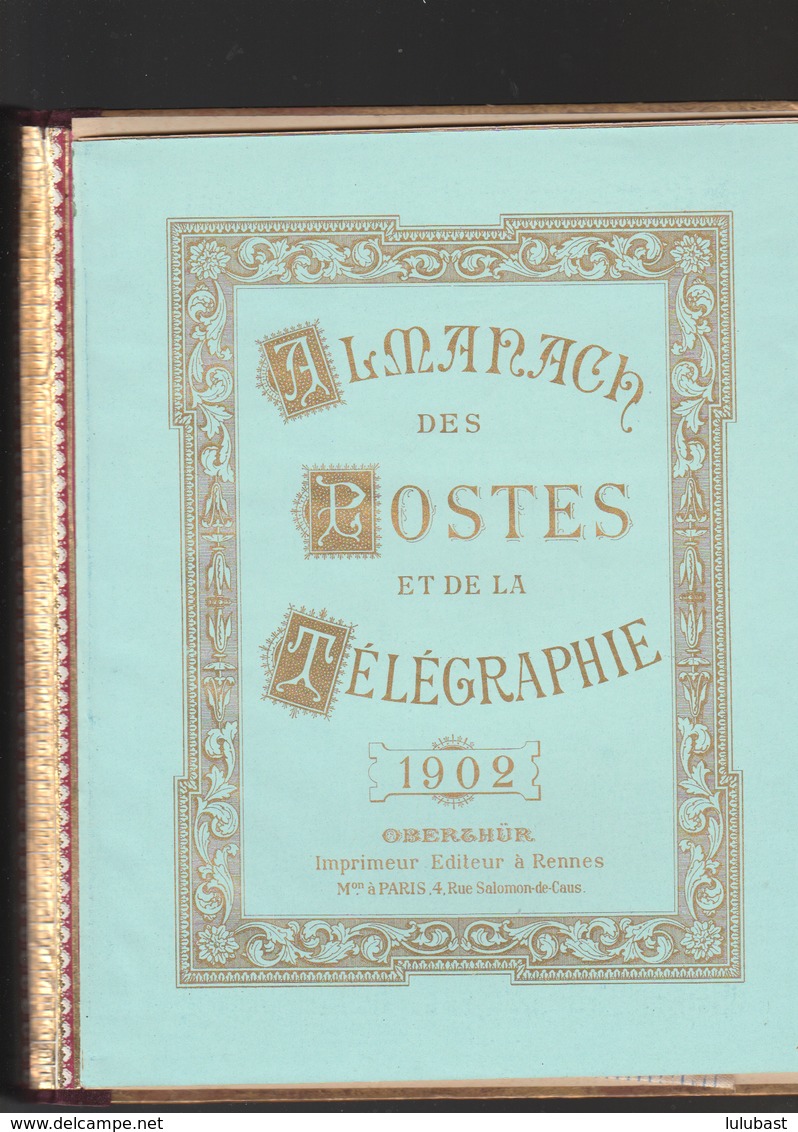 Superbe Calendrier-almanach OBERTHUR Complet De Sa Pochette. 'Retour De Chasse." - Grand Format : 1901-20