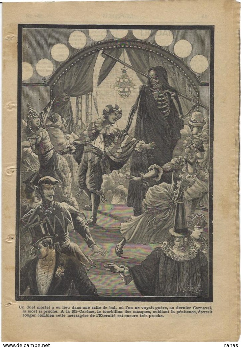 Mort Squelette Le Pélerin N° 950 De 1895 - 1850 - 1899