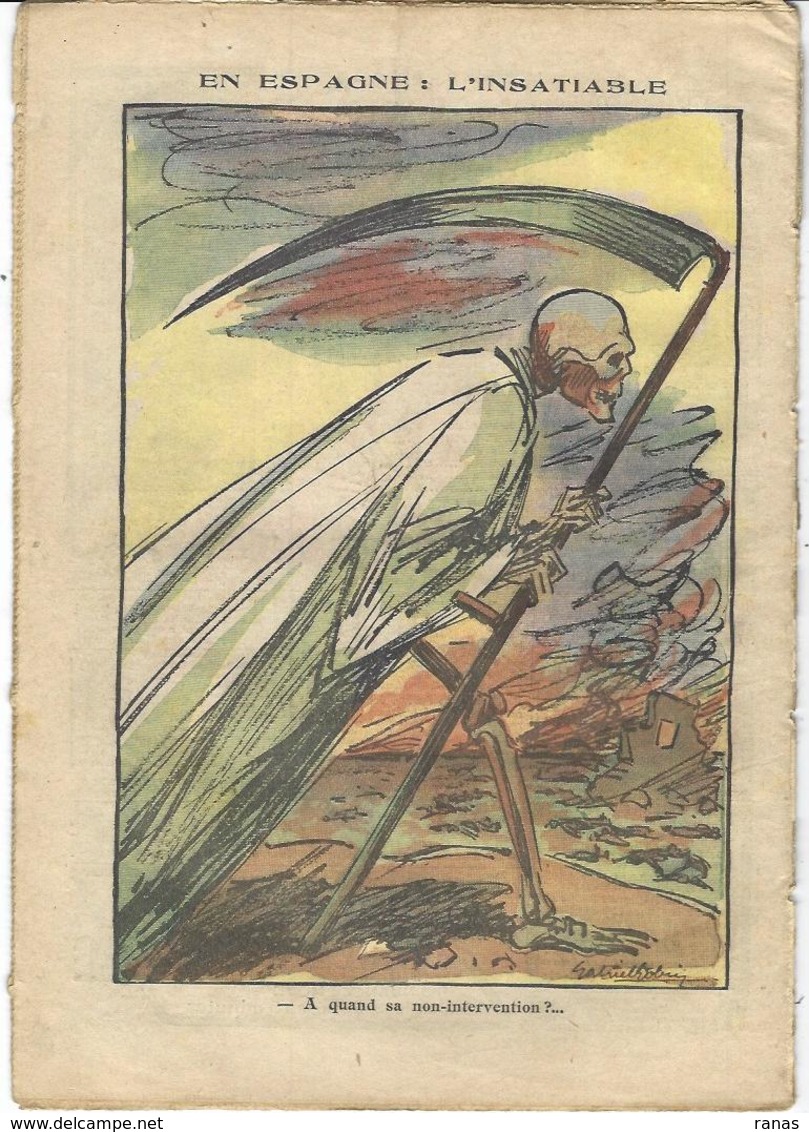 Mort Squelette Le Pélerin N° 3134 De 1937 - Other & Unclassified