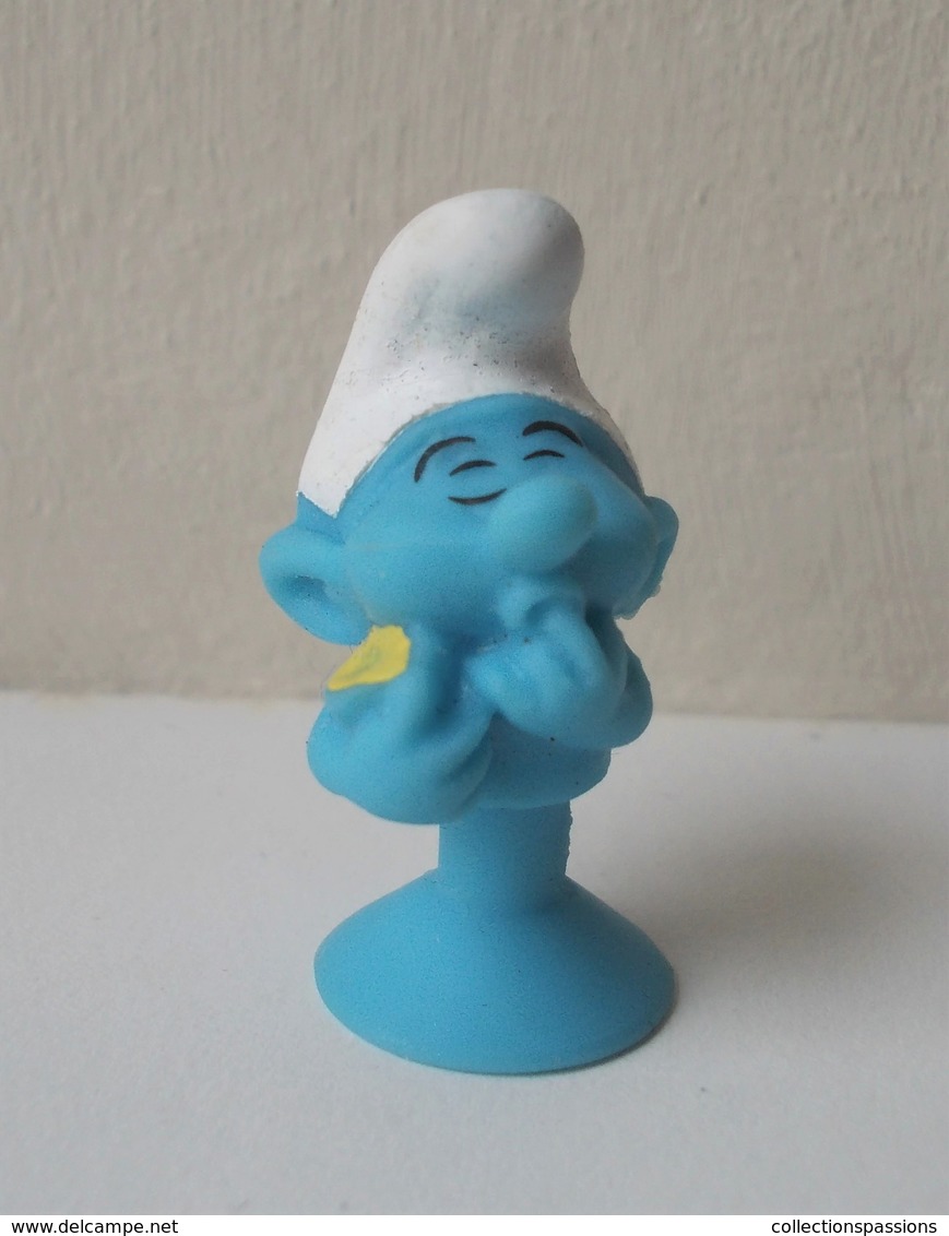 - SCHTROUMPFS - Le Schtroumpf Gourmand - Micro Popz. Super U - Peyo - - Smurfs