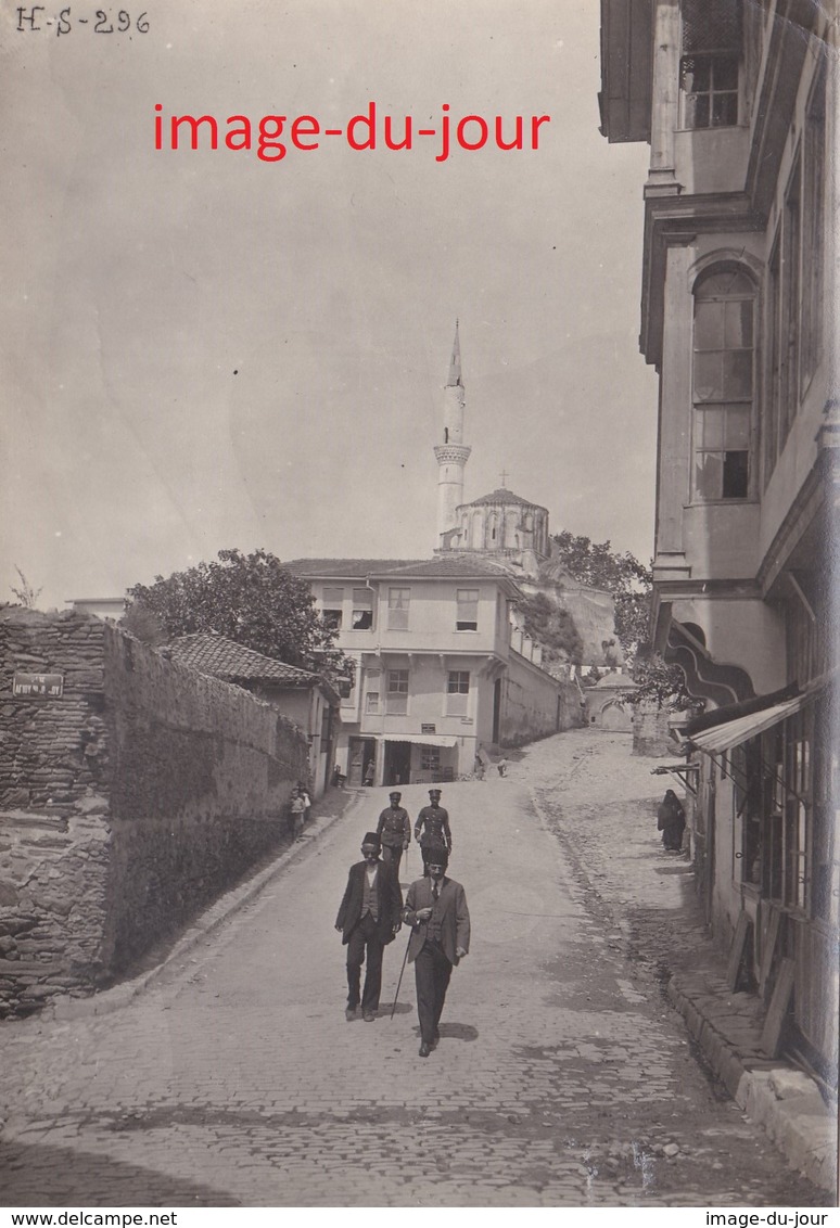 Photo Ancienne  SALONIQUE  VIEUX SALONIQUE   Grèce Turquie ( 10 X 14.5 Cm ) - Lieux