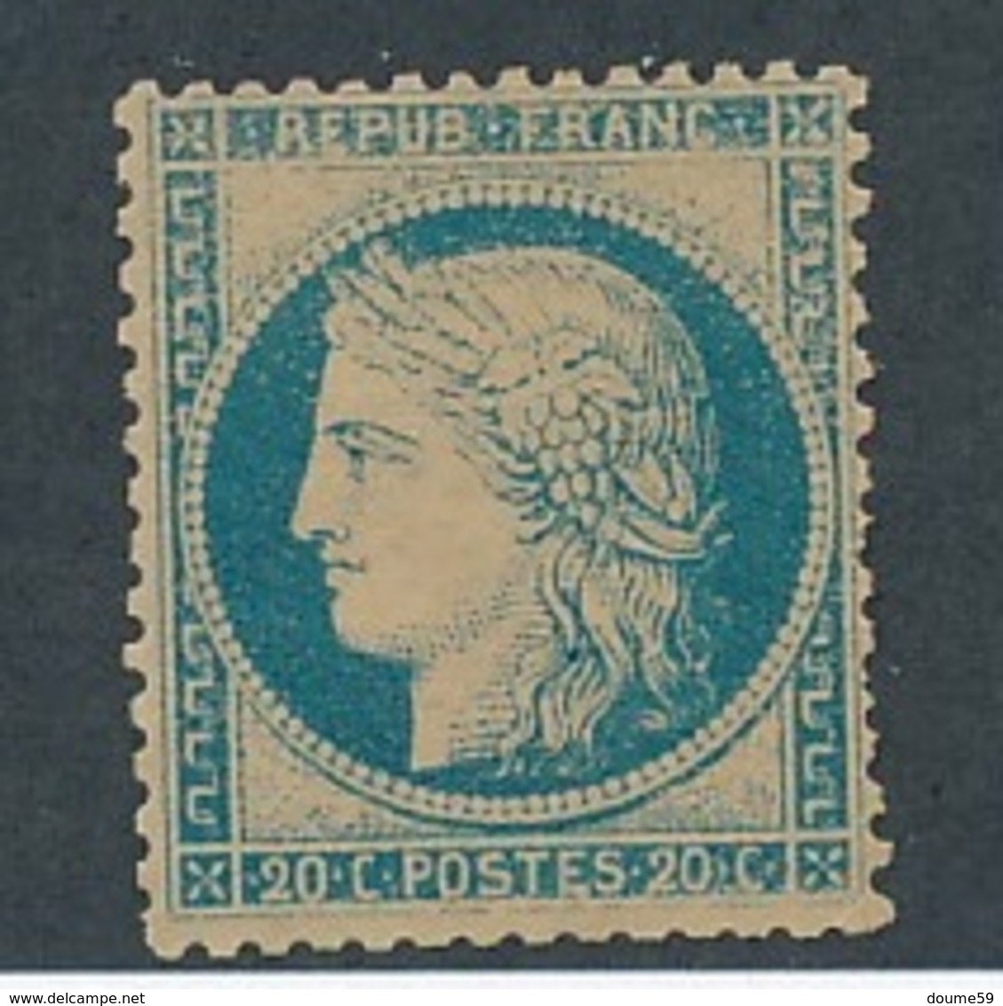 CP-143: FRANCE: Lot Avec "CERES "   N°37* Signés  (pts Défauts De Dentelure - 1870 Siege Of Paris