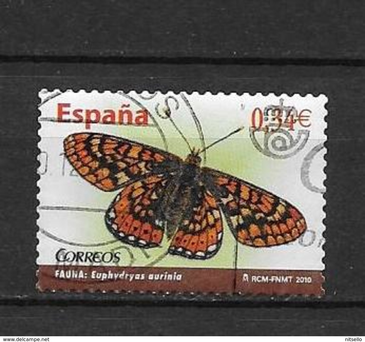 LOTE 1874 /// ESPAÑA 2010 MARIPOSAS - Used Stamps