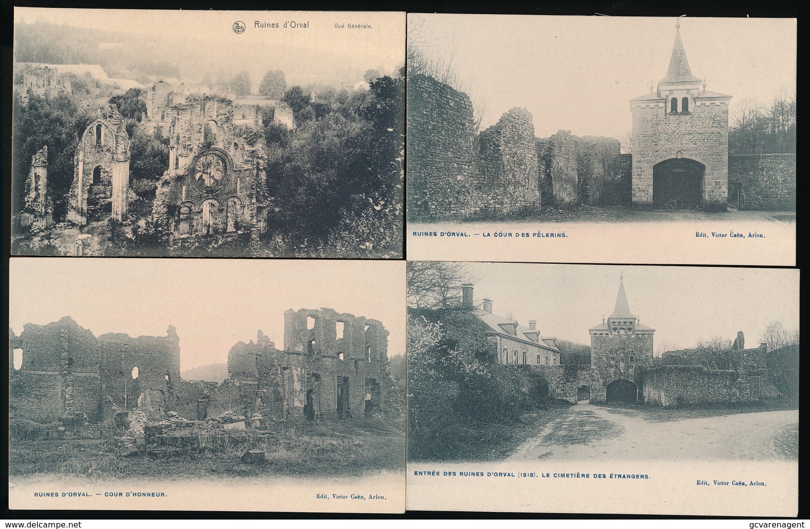 RUINES D'ORVAL   11 KAARTEN   ZIE MEERDERE AFBEELDINGEN - Florenville