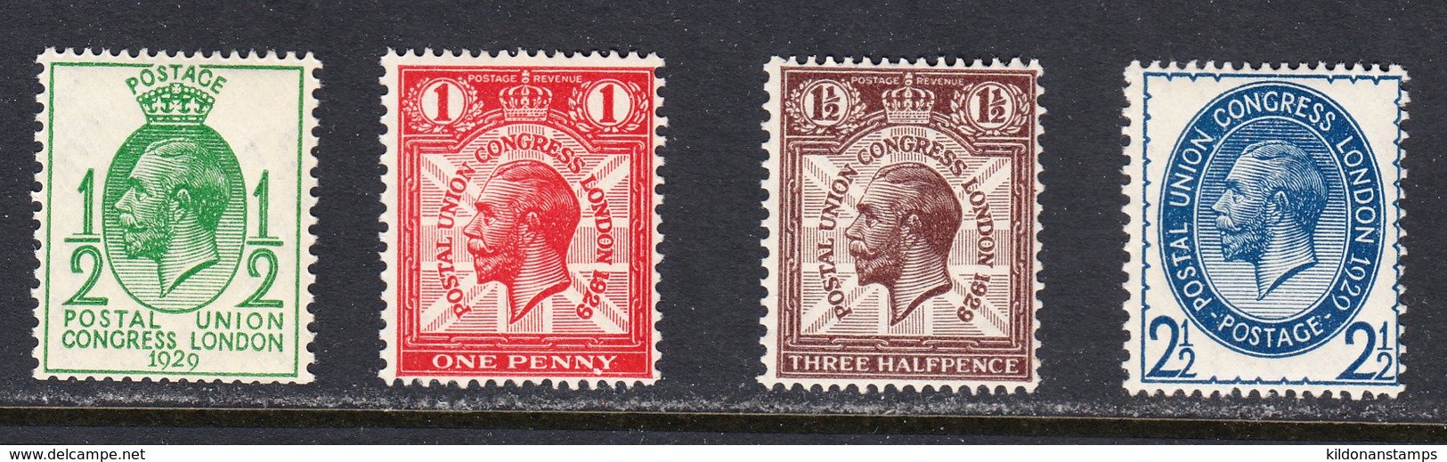 Great Britain 1929 UPU Mint No Hinge, Sc# 205-208 - Nuovi