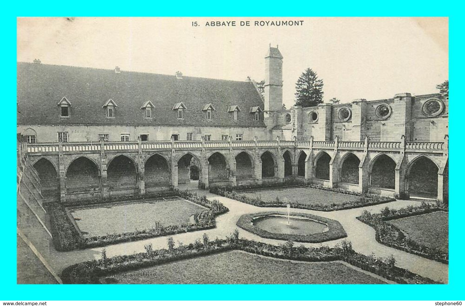 A739 / 579  95 - Abbaye De ROYAUMONT - Autres & Non Classés