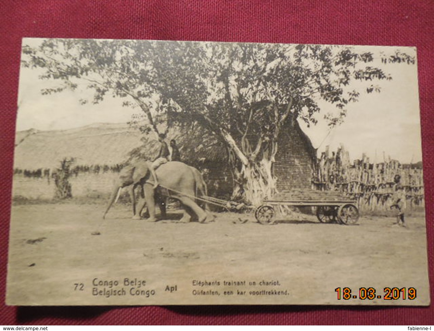 Entier Postal Du Congo Belge De 1913 - Storia Postale