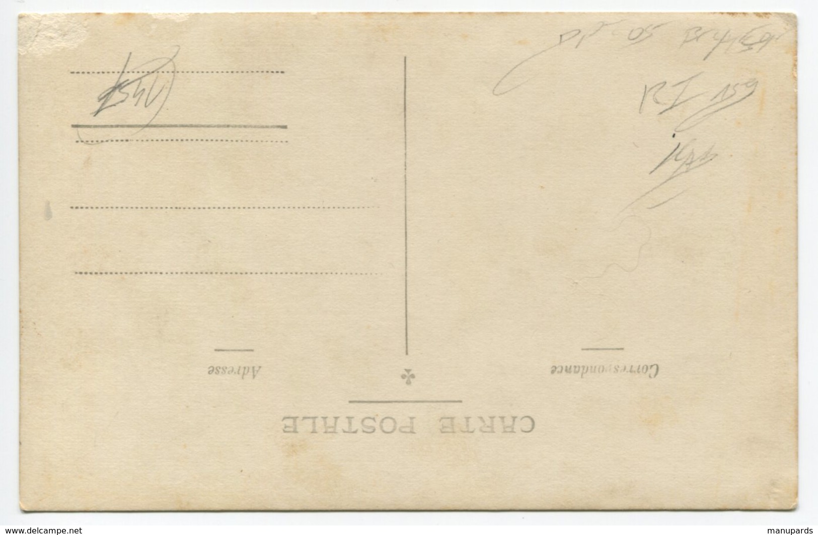 05 BRIANÇON / CARTE PHOTO / CASERNE COLAUD / 1919 - 1940  / 159e RIA / 159e RÉGIMENT D' INFANTERIE ALPINE