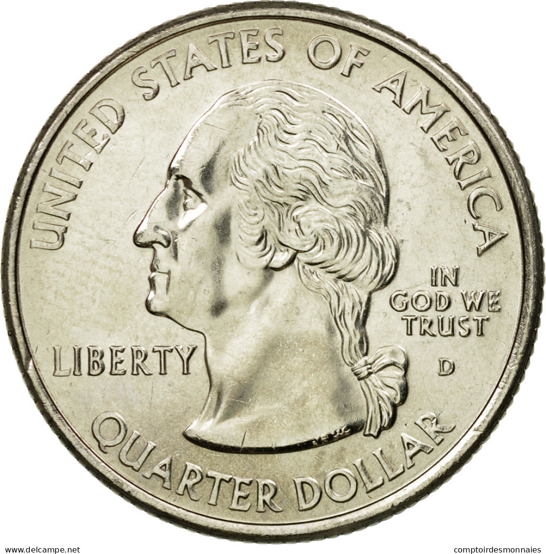 Monnaie, États-Unis, Quarter, 2000, U.S. Mint, Denver, FDC, Copper-Nickel Clad - 1999-2009: State Quarters