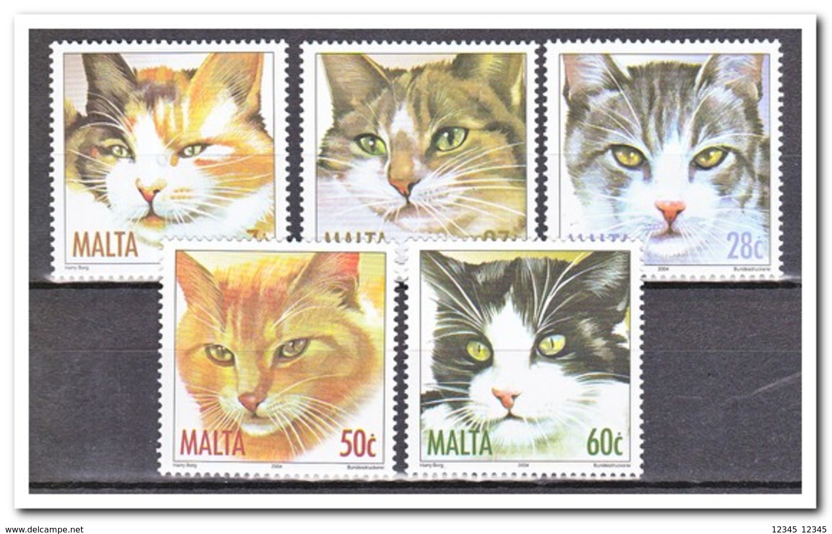 Malta 2004, Postfris MNH, Cats - Malta