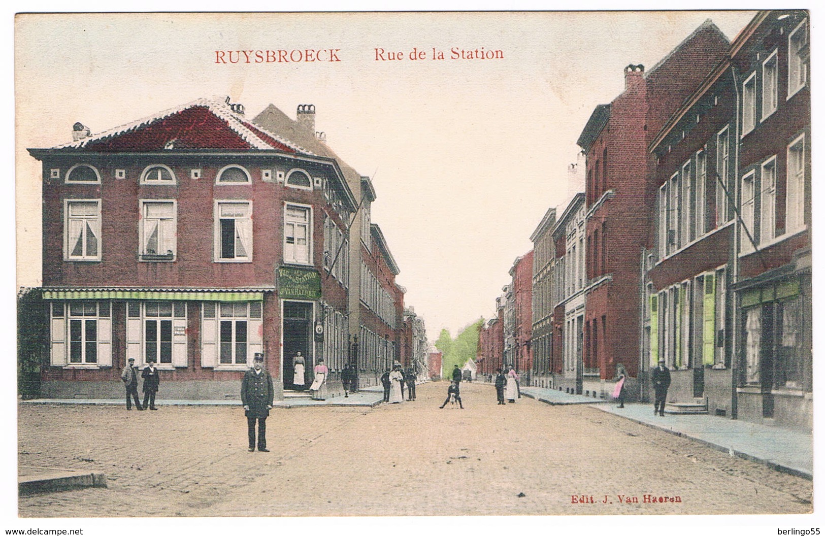 Ruysbroeck - Rue De La Station 19..  (Geanimeerd) - Sint-Pieters-Leeuw