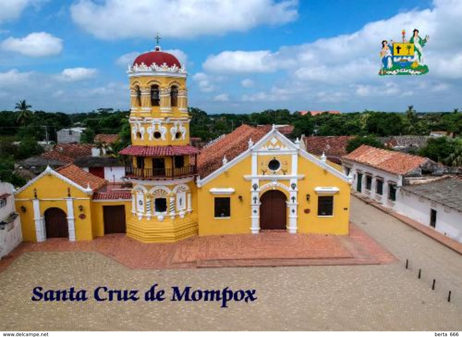 Colombia Santa Cruz De Mompox UNESCO New Postcard Kolumbien AK - Kolumbien