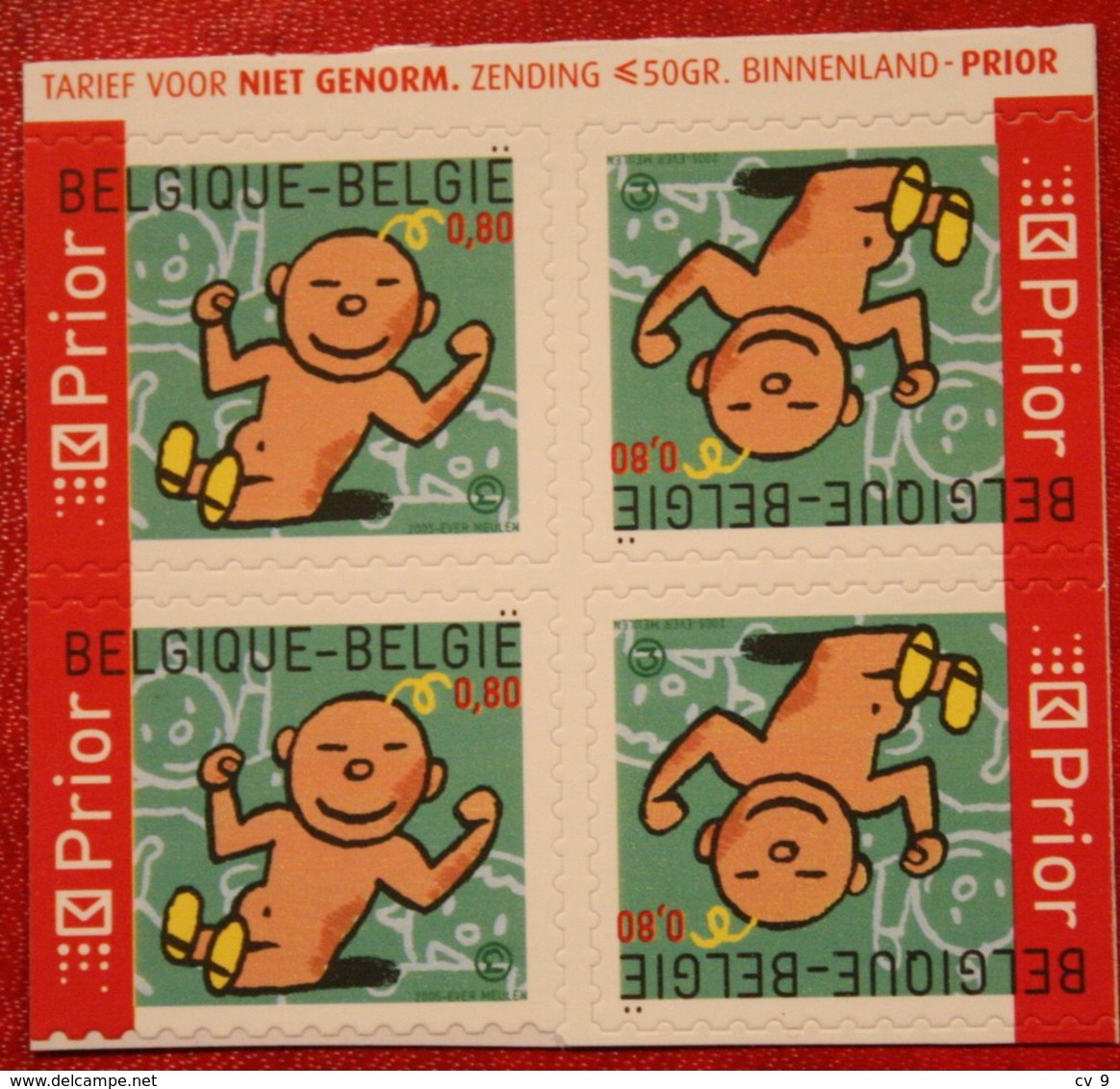 Wenszegels Baby OBC N° 3405 (Mi 3453) 2005 POSTFRIS MNH ** BELGIE BELGIEN / BELGIUM - Ungebraucht