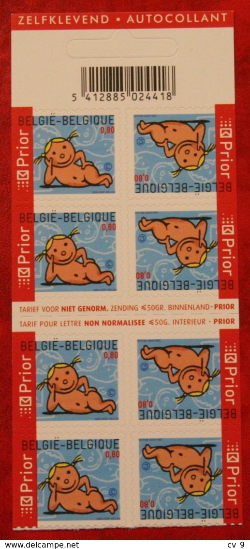 8x Wenszegels Baby OBC N° 3404 (Mi 3452) 2005 POSTFRIS MNH ** BELGIE BELGIEN / BELGIUM - Ungebraucht