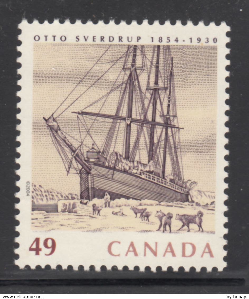 Canada 2004 MNH Sc #2026 49c 'Fram' Sailing Ship Otto Sverdrup - Neufs