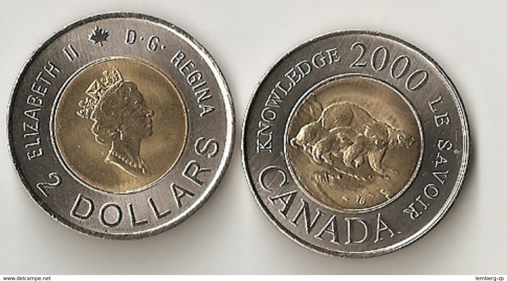 Canada - 2 Dollars 2000 UNC Lemberg-Zp - Canada