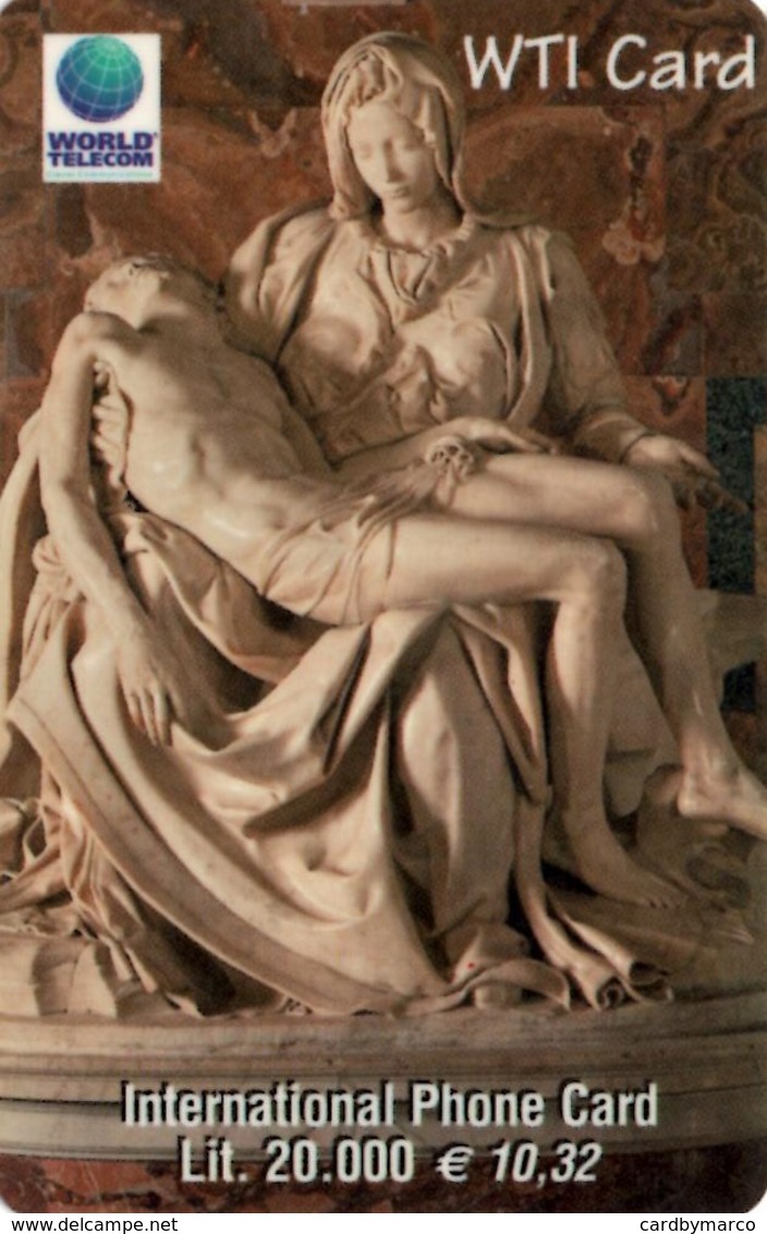 *ITALIA* - WTI CARD (PIETA' DI MICHELANGELO) - Scheda PROTOTIPO - Schede GSM, Prepagate & Ricariche