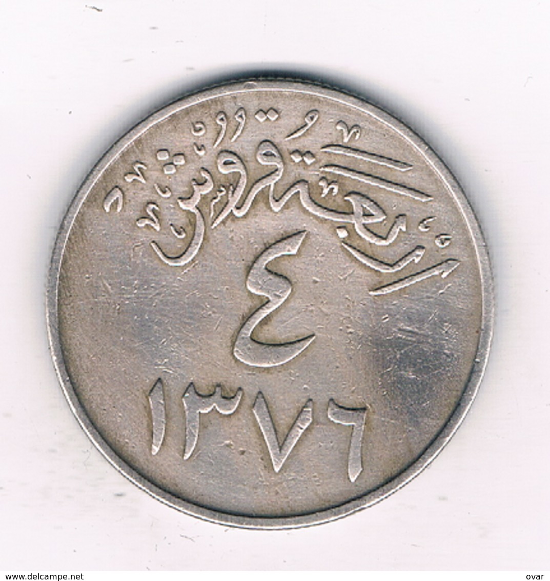 4 GHIRSH  AH 1376  SAOEDI- ARABIE/2367/ - Arabie Saoudite