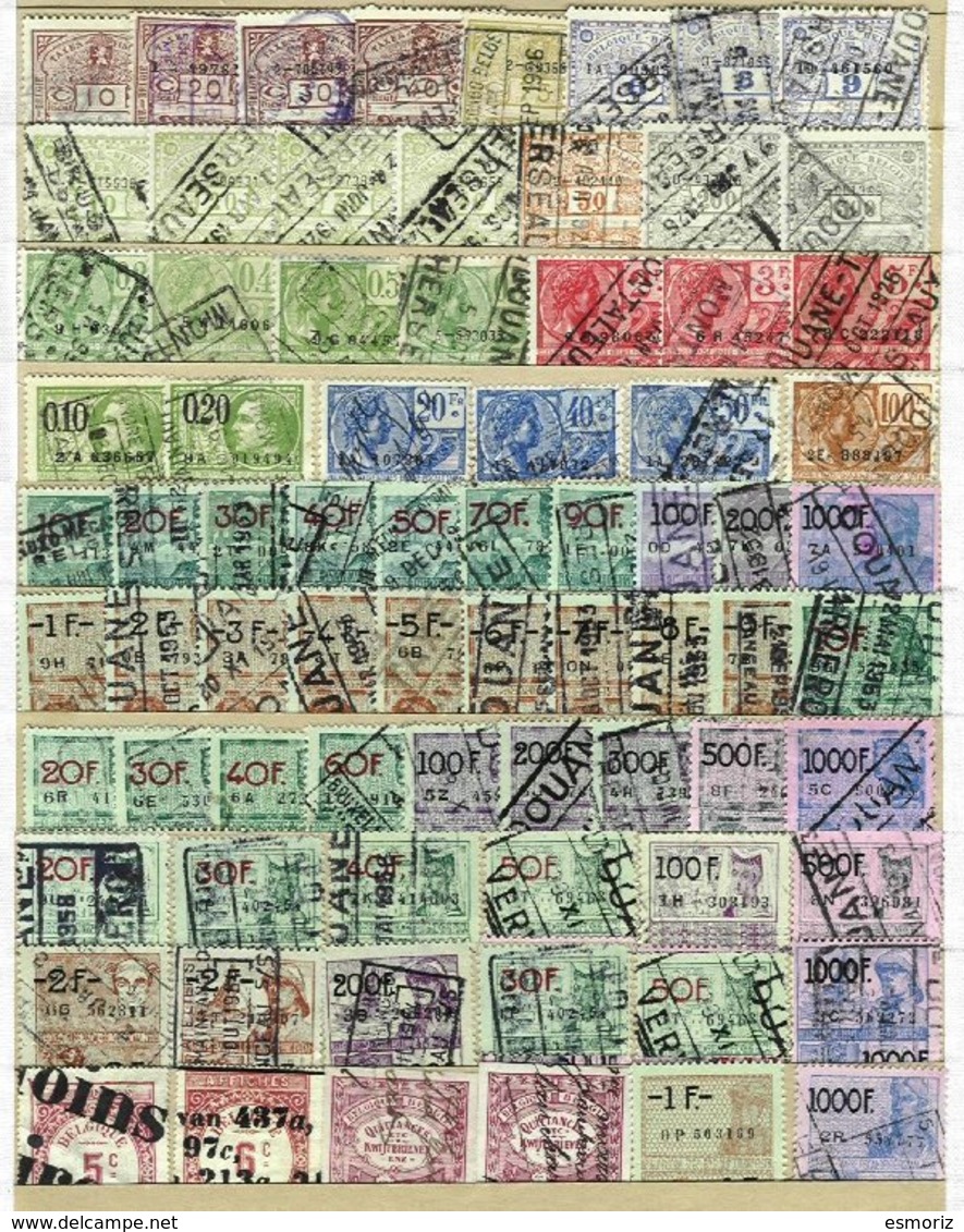 BELGIUM, Fiscales, Used, F/VF - Stamps