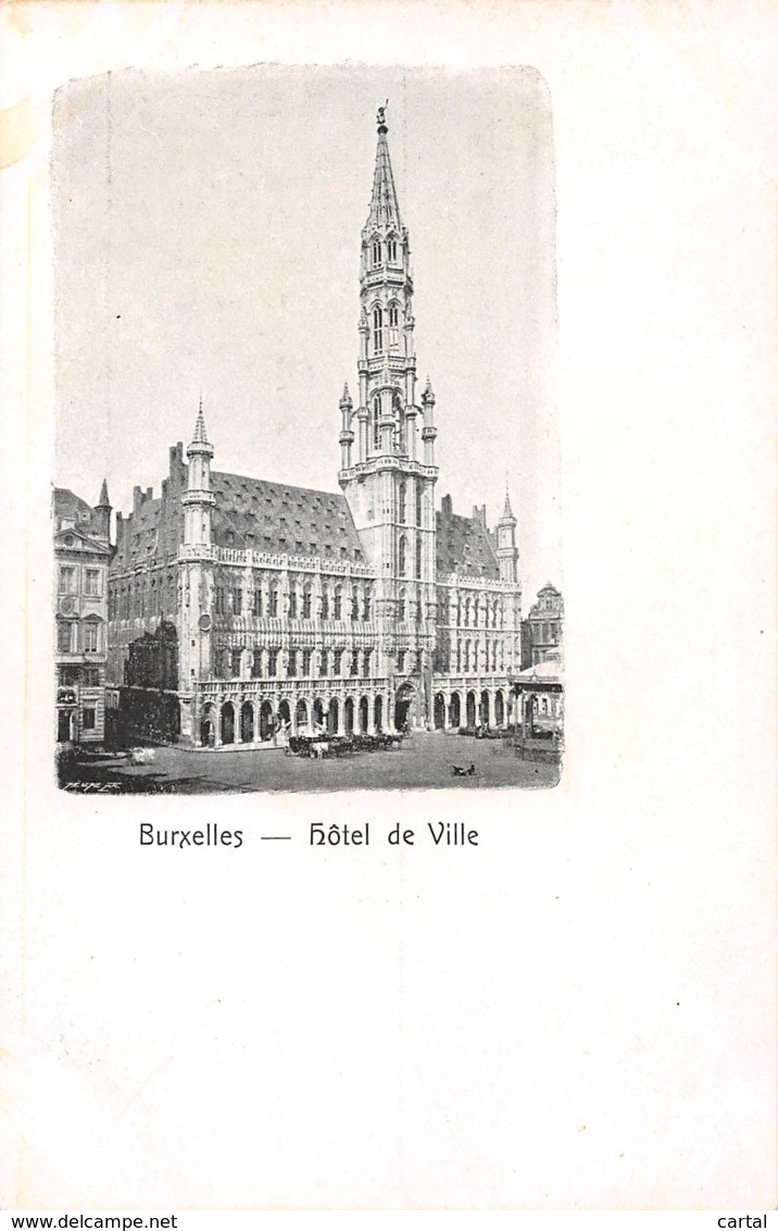 BRUXELLES - Hôtel De Ville - Monuments, édifices