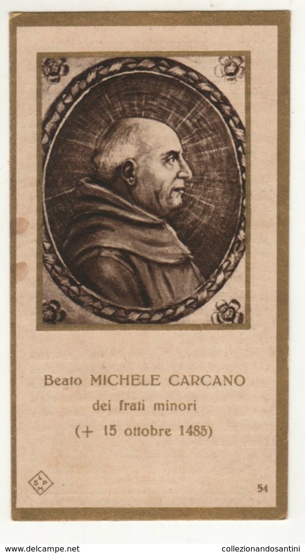 Santino Antico Beato Michele Carcano - Religione & Esoterismo