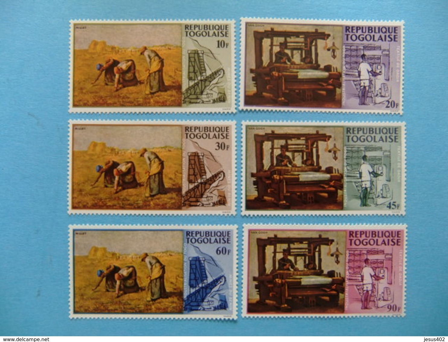 TOGO 1968 Industria Togolesa Yvert 560 / 565 ** MNH - Togo (1960-...)