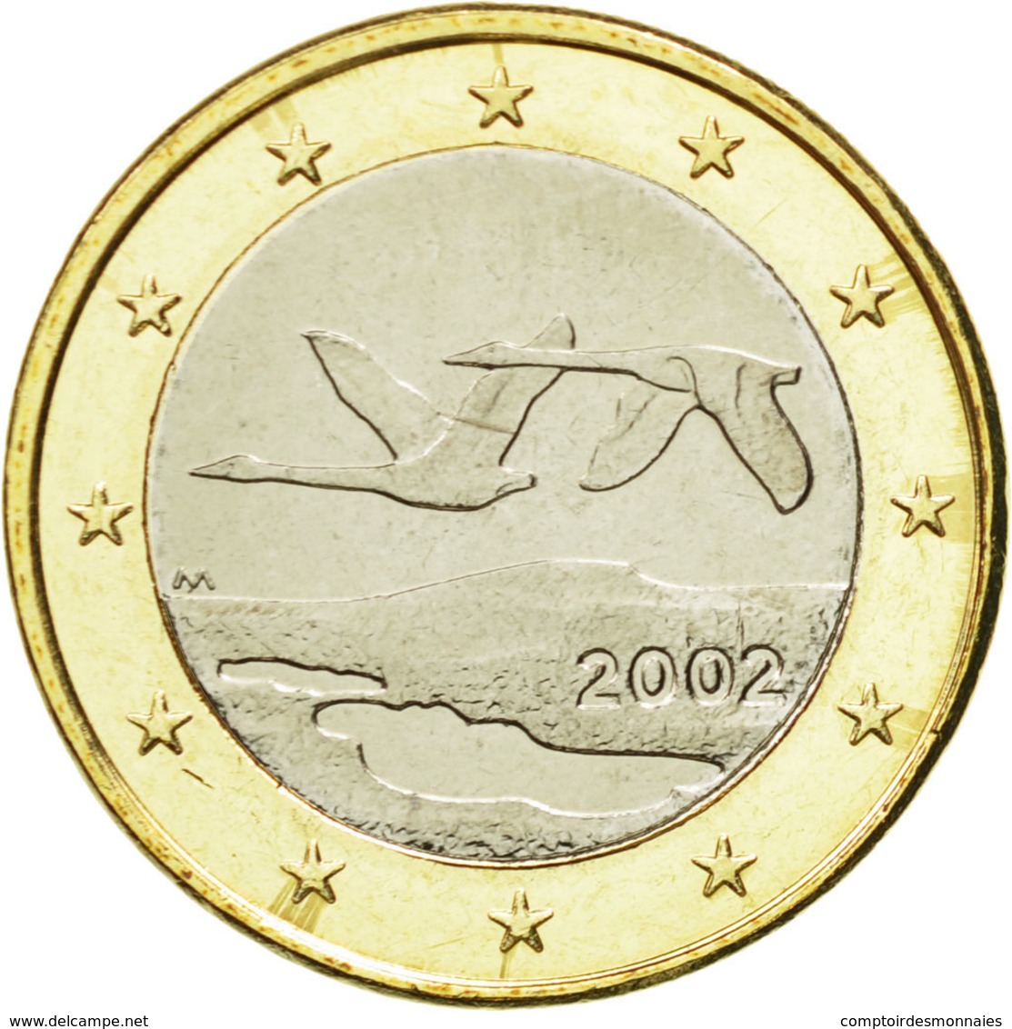 Finlande, Euro, 2002, FDC, Bi-Metallic, KM:104 - Finlande