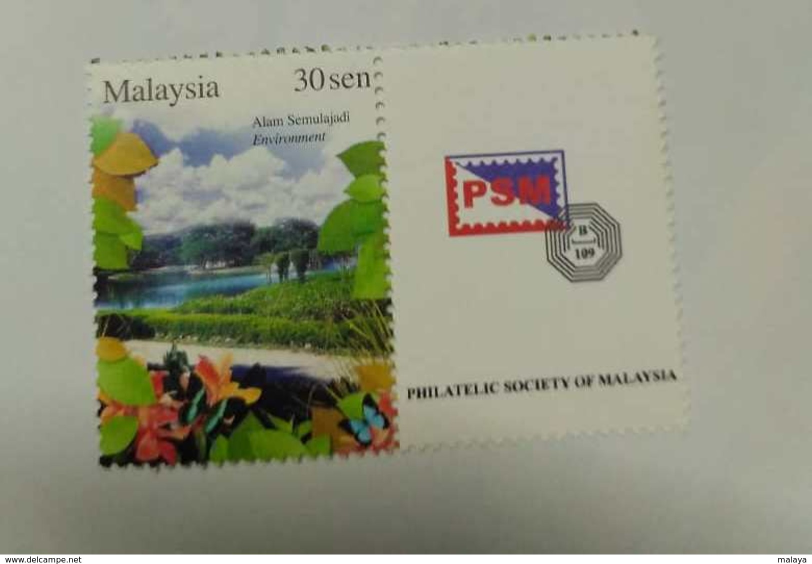 Malaysia 2007 30 Sen Personalised Stamps Setemku Philately Mnh Set 4v Business Earth Rural Scene National Flag Hibiscus - Malaysia (1964-...)