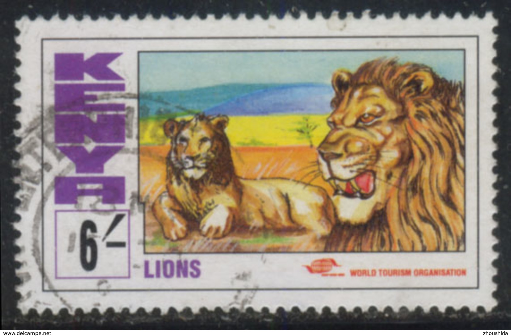 Kenya 1996 Tourism 6sh Fine Used - Kenia (1963-...)