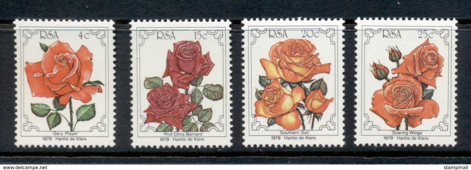 South Africa 1979 World Rose Convention MUH - Unused Stamps