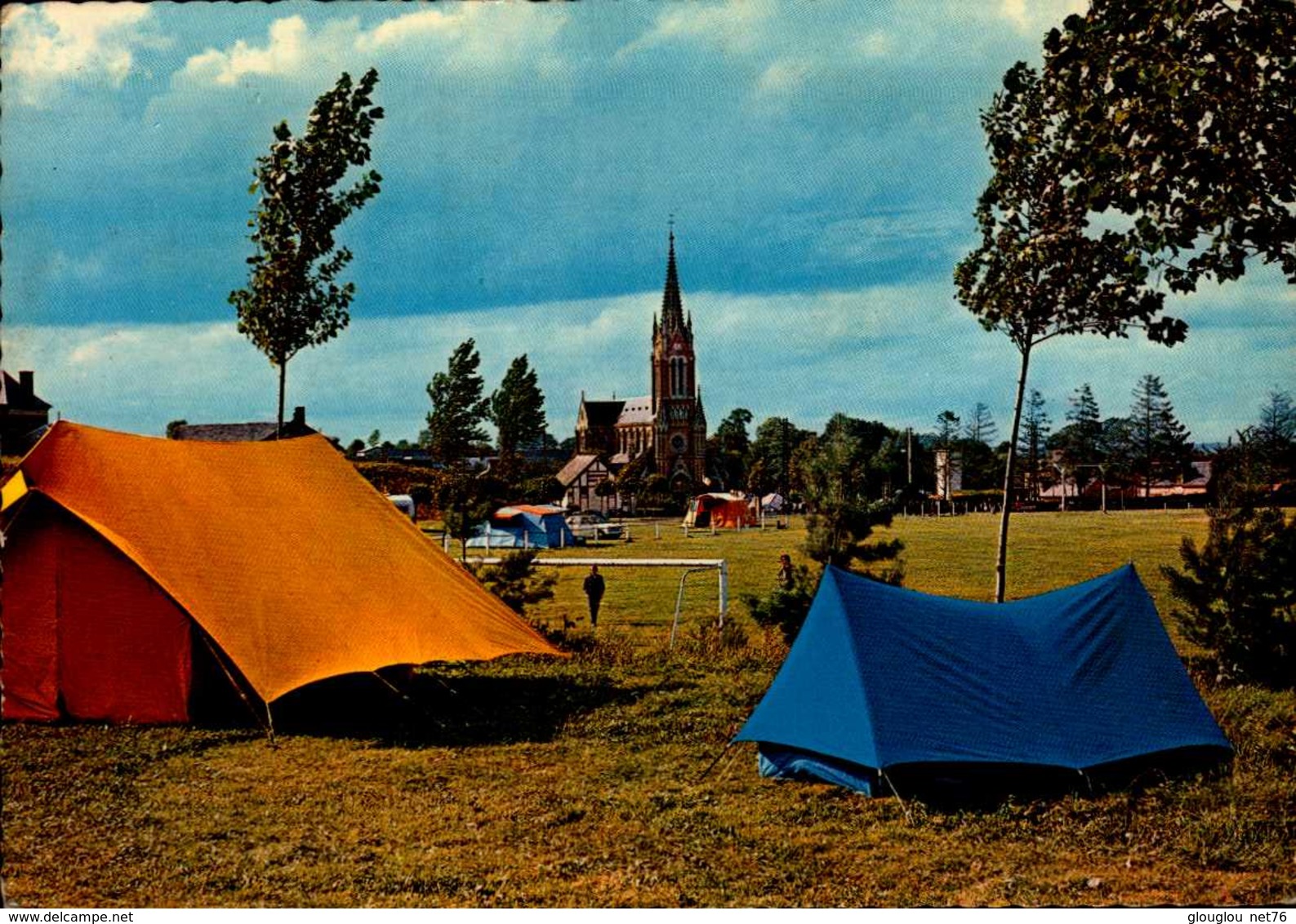 80-BEAUVAL....LE CAMPING...CPSM GRAND FORMAT - Beauval