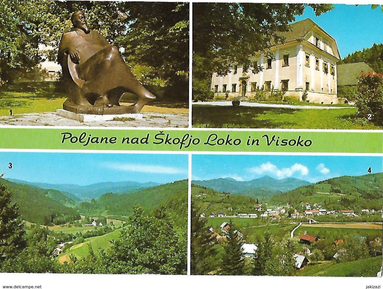 Poljane Nad Škofjo Loko In Visoko 1985 - Yougoslavie