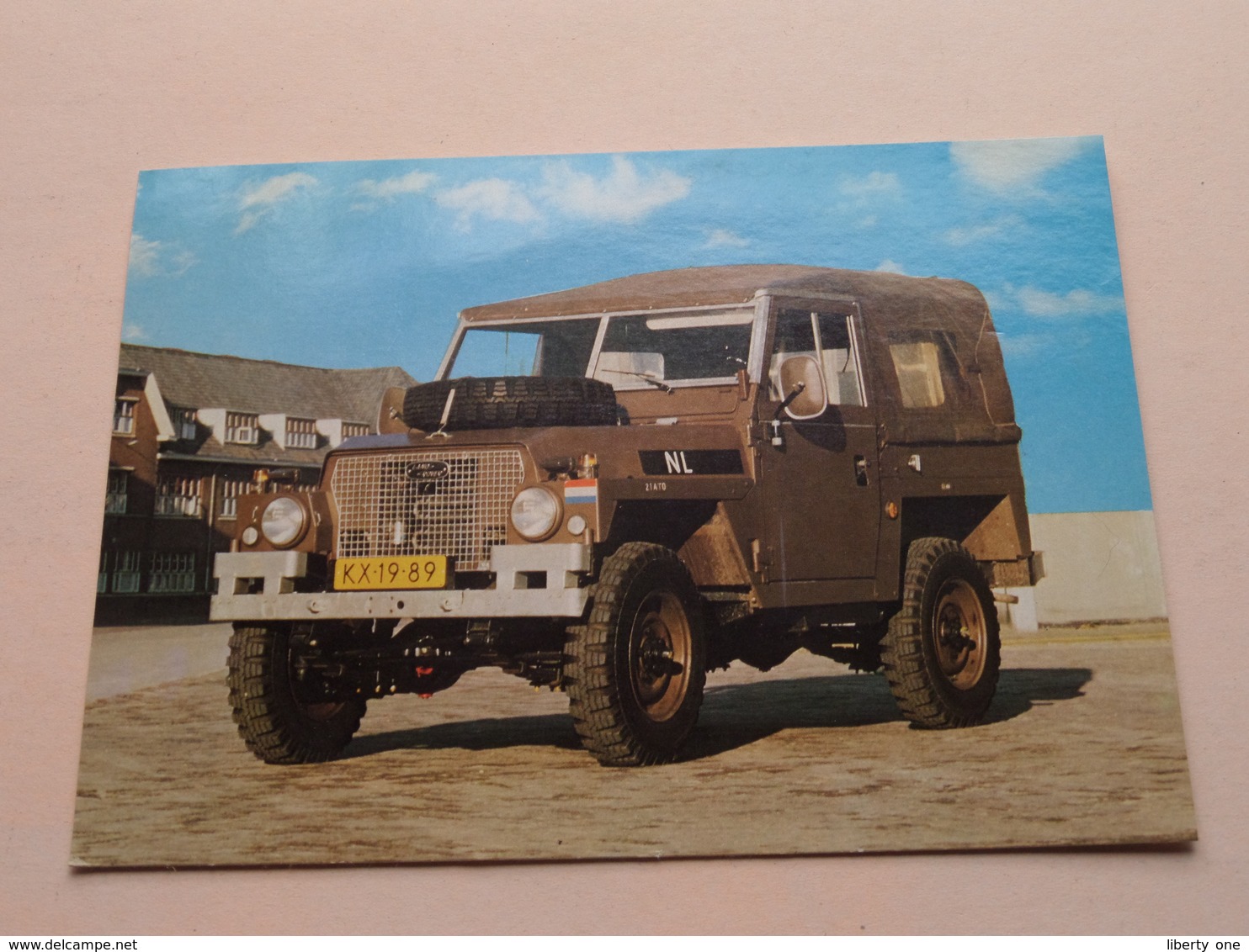 Personeelsvoertuig LANDROVER > ( Koninklijke Landmacht ) Ann) 19?? ( Zie Foto's ) NL - Matériel