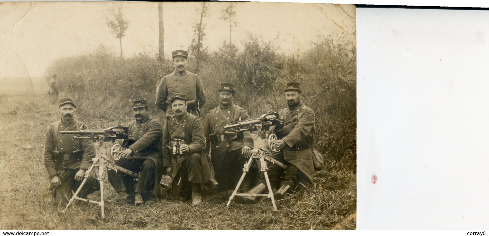 182  .  140ème Régiment  (Photo) - Guerre 1914-18