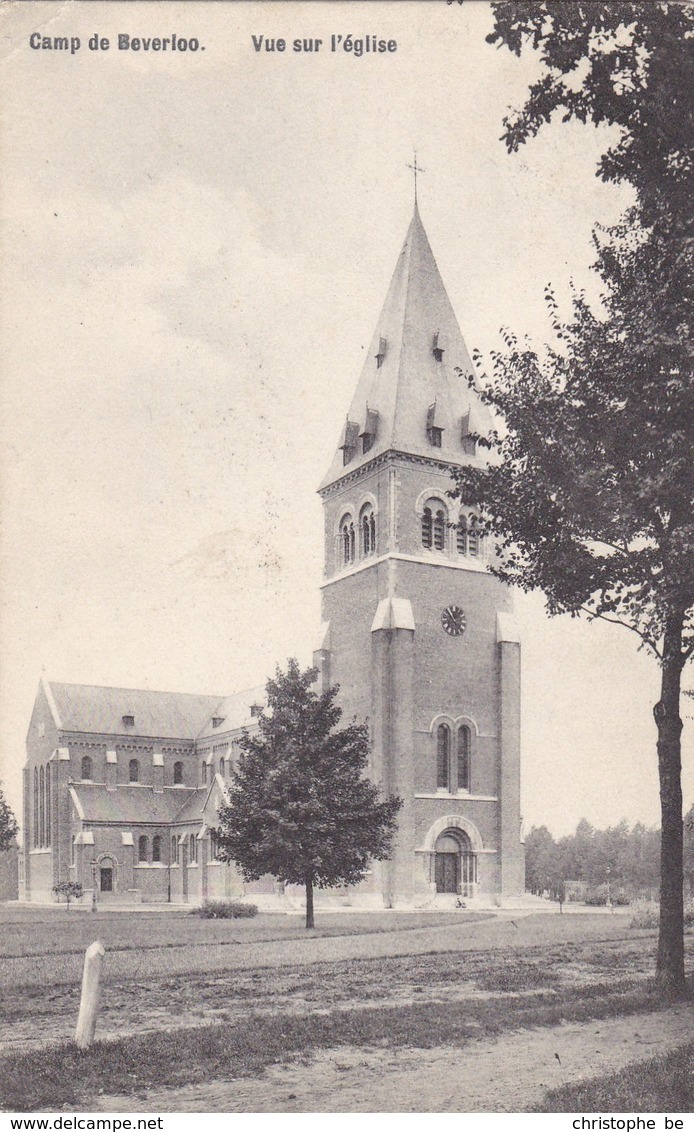 Camp De Beverloo, Vue Sur L'Eglise, Beverlo (pk57256) - Leopoldsburg (Camp De Beverloo)